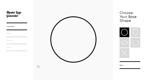 hipster logo generator